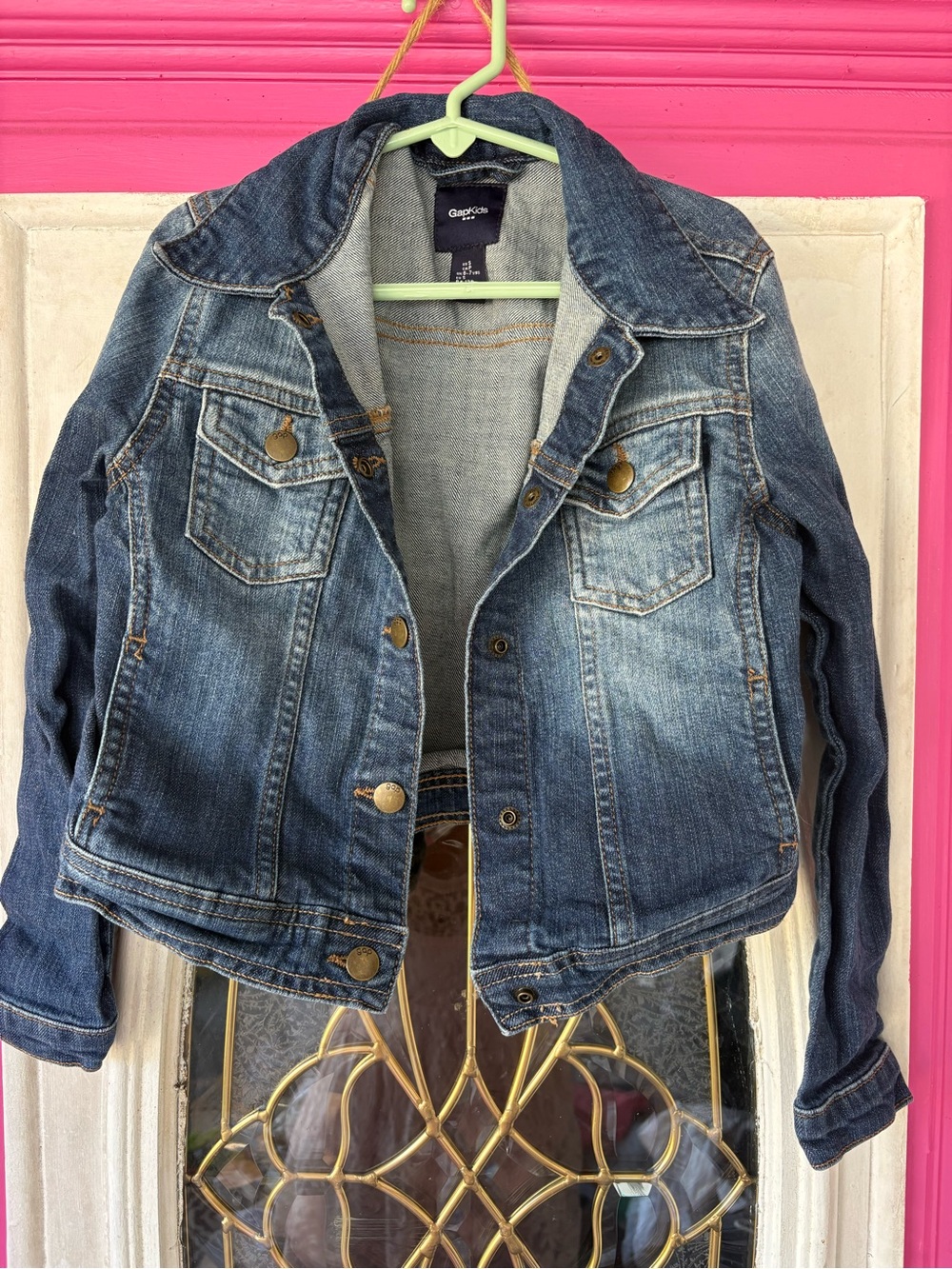 GAP Girls Blue Denim Jacket fall Fall